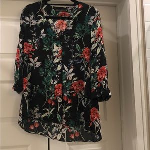 Floral blouse perfect for fall